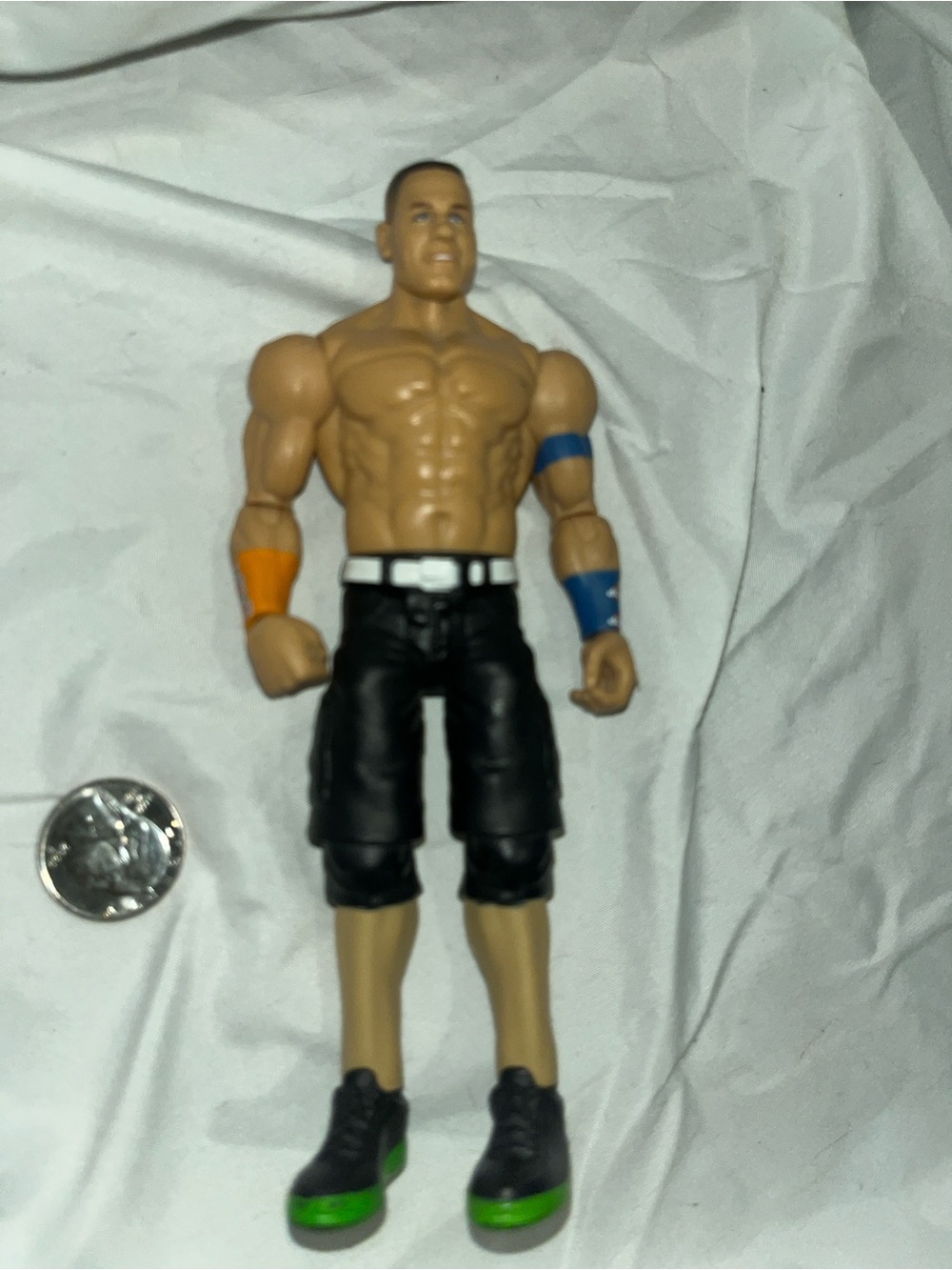 John Cena Wrestler Action Figure Articulated WWF Collectible